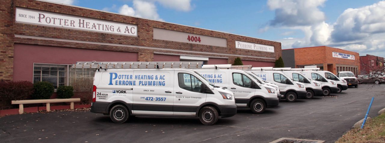 Potter Heating & Air Conditioning-Perrone Plumbing, Syracuse, NY